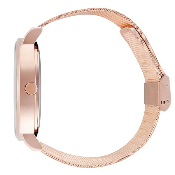 Wristology Wristology Maxi Numbers Rose Gold Watch with Metal Mesh Band Easy to Read Large Analog Nurse Watch for Women Men Nurses Teachers - View 3 of 9