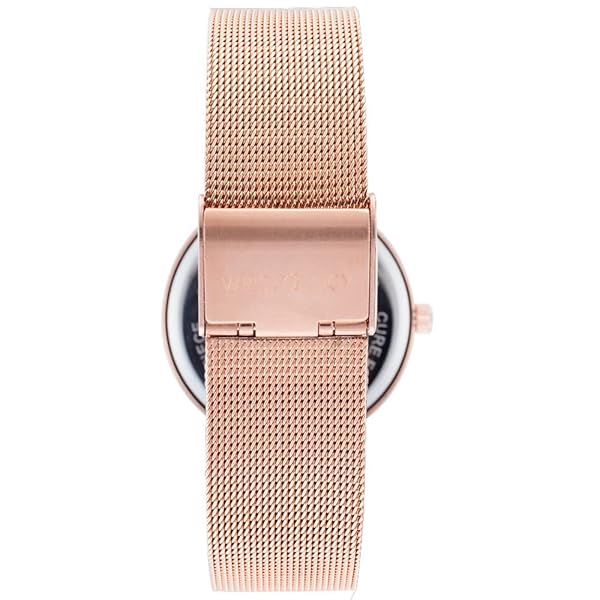 Wristology Wristology Maxi Numbers Rose Gold Watch with Metal Mesh Band Easy to Read Large Analog Nurse Watch for Women Men Nurses Teachers - View 4 of 9
