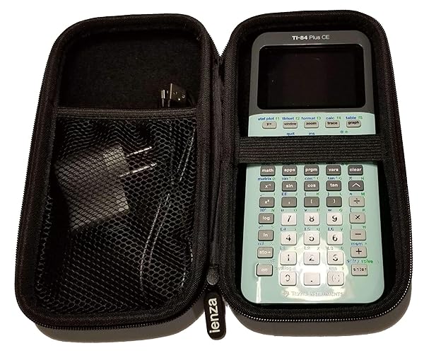 ienza TI-84 Plus CE Graphing Calculator Case Durable Protection for TI 84 Plus CE Model - View 2 of 4