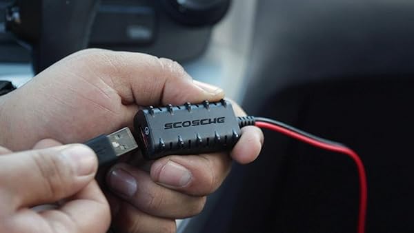 Scosche Scosche OBD2QC3 Dash Cam Hard Wire Kit: Quick Charge 3.0, 5FT Stealth Installation & Voltage Protection for Car Cameras - View 6 of 6