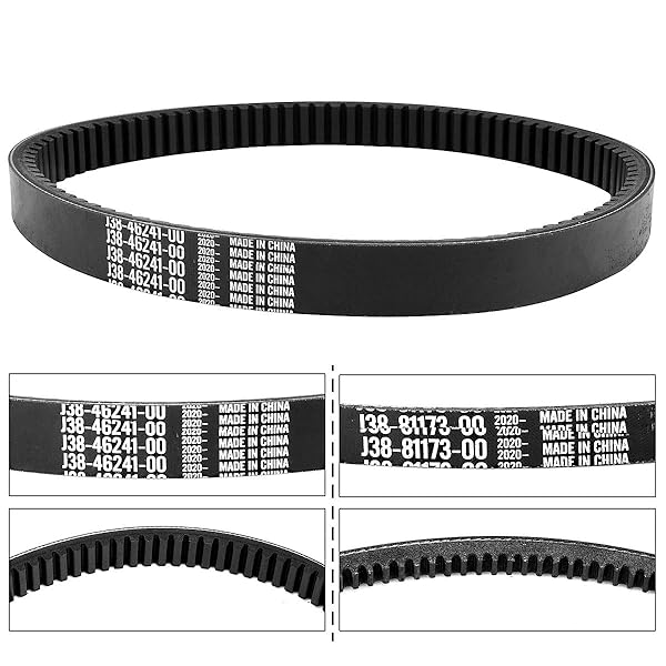 Roykaw Roykaw Golf Cart Drive and Starter Generator Belt for Yamaha G2 to G29 and G16 to G22 Models 2012.5 and Newer - View 3 of 7