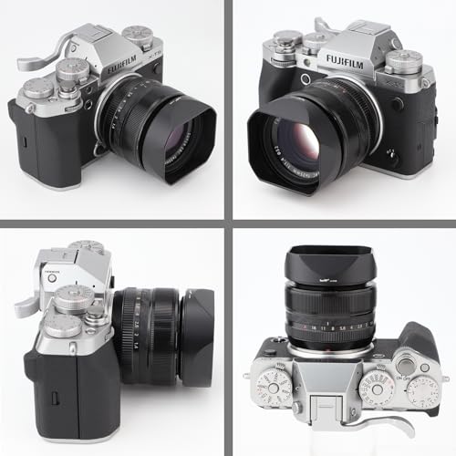 Haoge Haoge LH-X53B Square Metal Lens Hood Shade with Cap for Fujifilm XF 35mm F1.4 R Lens Compatible with X-H1 X-T4 X-T3 X-T2 X-T30 X-Pro3 X-T5 - View 5 of 9
