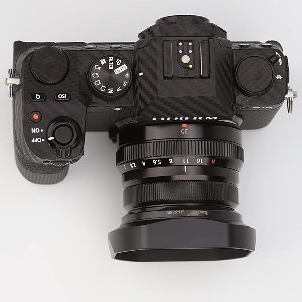 Haoge Haoge LH-X35B Metal Square Bayonet Lens Hood for Fujinon XF35mmF2 XF23mmF2 XC35mmF2 with Metal Front Cap Replacement - View 5 of 8