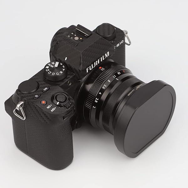 Haoge Haoge LH-X35B Metal Square Bayonet Lens Hood for Fujinon XF35mmF2 XF23mmF2 XC35mmF2 with Metal Front Cap Replacement - View 6 of 8