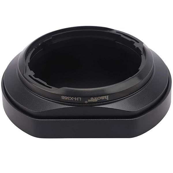 Haoge Haoge LH-X35B Metal Square Bayonet Lens Hood for Fujinon XF35mmF2 XF23mmF2 XC35mmF2 with Metal Front Cap Replacement - View 8 of 8