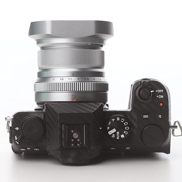 Haoge Metal Bayonet Lens Hood for Fujifilm XF 35mm F2 R WR and 23mm F2 R WR with Cap Compatible Replacement for LH-XF35-2 Hood - View 3 of 8