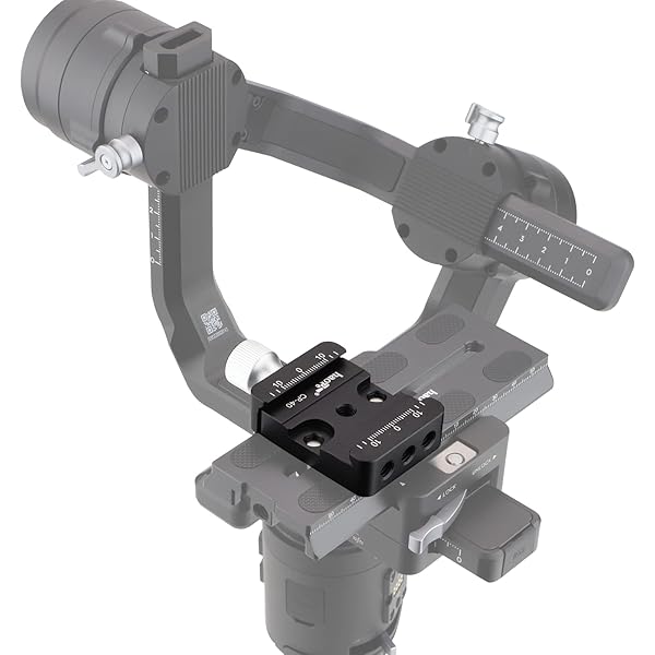 Haoge Haoge CP-40 Quick Release Clamp for Arca-Type DSLR Mirrorless Gimbals Compatible with DJI Ronin S ZHIYUN Crane Manfrotto Tripod - View 2 of 9