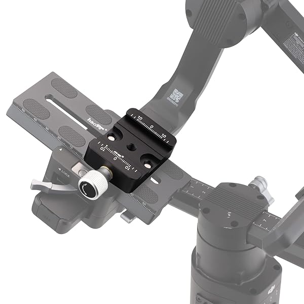 Haoge Haoge CP-40 Quick Release Clamp for Arca-Type DSLR Mirrorless Gimbals Compatible with DJI Ronin S ZHIYUN Crane Manfrotto Tripod - View 3 of 9
