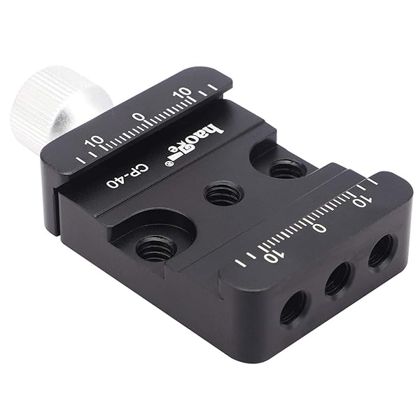 Haoge Haoge CP-40 Quick Release Clamp for Arca-Type DSLR Mirrorless Gimbals Compatible with DJI Ronin S ZHIYUN Crane Manfrotto Tripod - View 5 of 9