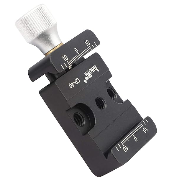 Haoge Haoge CP-40 Quick Release Clamp for Arca-Type DSLR Mirrorless Gimbals Compatible with DJI Ronin S ZHIYUN Crane Manfrotto Tripod - View 8 of 9