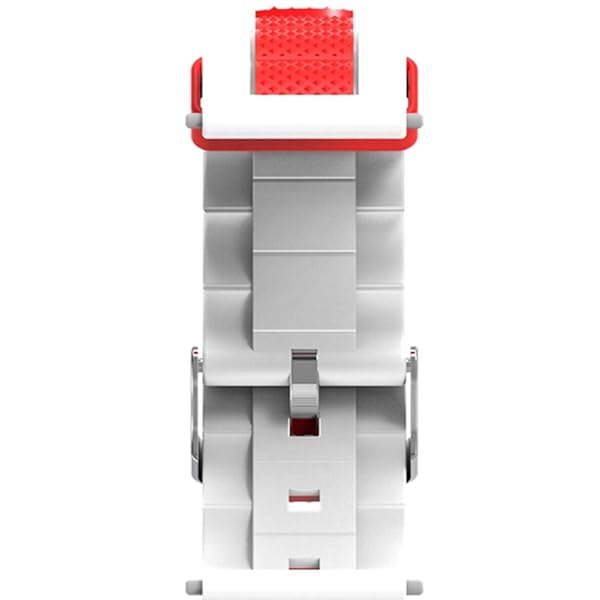 Hemobllo Hemobllo Sports Breathable Wristband Silicone Rubber Watch Band Strap 20mm Red and White Compatible Durable and Comfortable - View 2 of 9