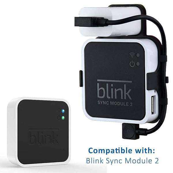 GoHonor 3rd Gen Blink Outdoor Camera Mount Bracket with Outlet Wall Mount - 5 Pack for Blink Sync Module 2 & Outdoor Camera System - View 8 of 9