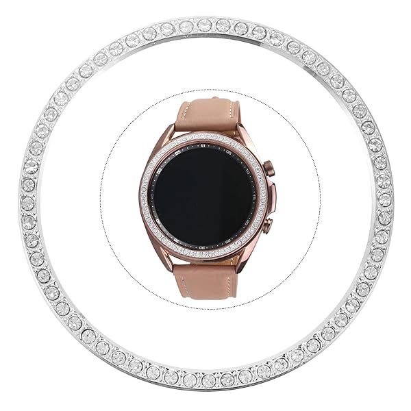UKCOCO UKCOCO Samsung Watch 3 Bezel Diamond Adhesive Ring Cover Anti Scratch Protection 45mm 41mm Accessory - View 7 of 9