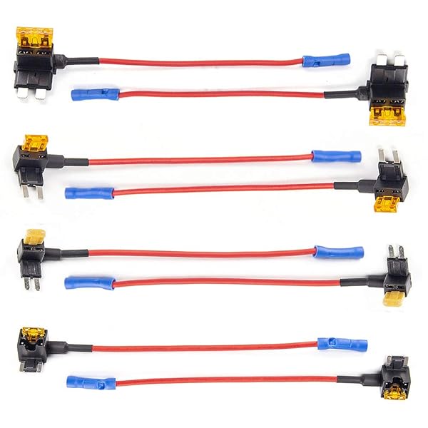 VIOFO 4PCS 2 Packs Circuit Fuse Tap ATO Mini Micro2 Mini Low Profile Adapter Holder for Easy Installation