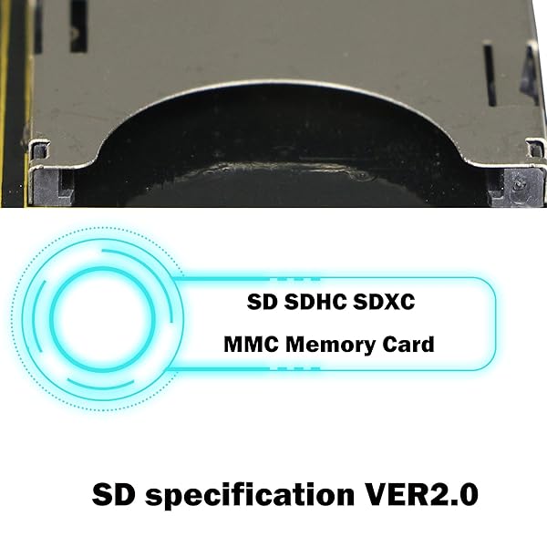 GINTOOYUN "GINTOOYUN SD Card to 2.5" IDE Adapter: Convert SD/SDHC/SDXC to 44 Pin Male for Easy Memory Expansion" - View 7 of 8