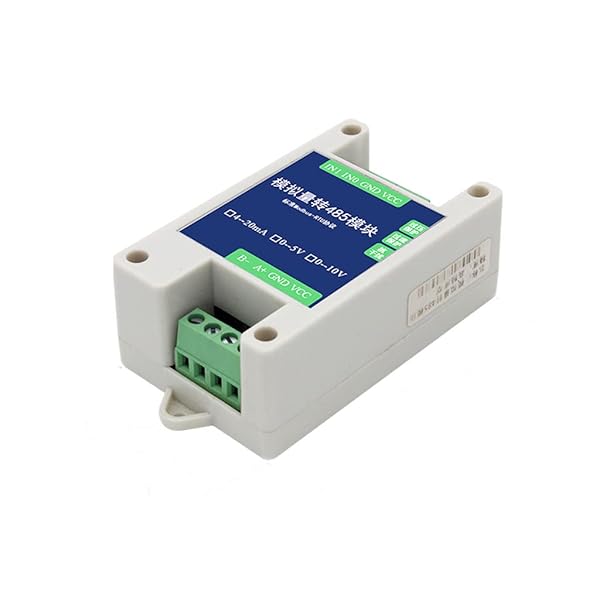 Taidacent 10/12 Bit AD Multi-Channel 4-20mA PLC Analog I/O to RS485 Modbus RTU TCP Converter Module