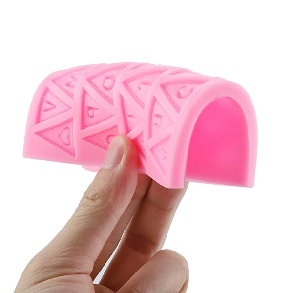 Hilitand Silicone Candy Flag Alphabet Baking Cake Chocolate 3D 26 Letters Molds for Creative Desserts - View 4 of 8