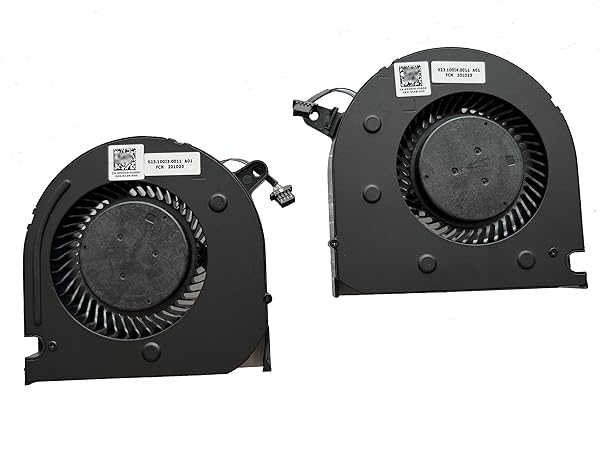 SYW pcparts Replacement Cooling Fan for Dell G5 15 SE 2020 5500 5505 Laptop CPU and GPU Fan Set DP N PC01D F3DF0 CN 0PC01D CN 0F3DF0