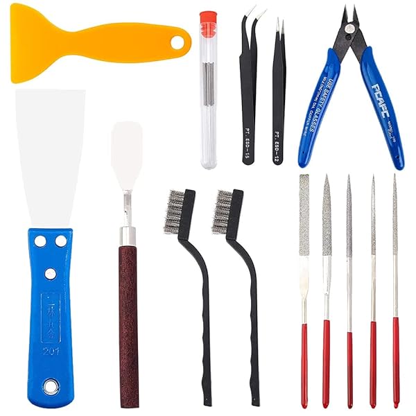 OLYCRAFT OLYCRAFT 23PCS 3D Printer Tool Kit with Nozzle Cleaning Tools Putty Knife Wire Brush and More for Efficient 3D Printer Maintenance