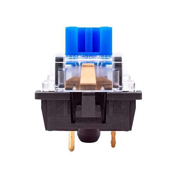 Granvela OUTEMU Blue Switches 3-Pin Tactile Clicky - 20 Pack for Mechanical Keyboards with Switch Puller - Gateron & Cherry MX Equivalent - View 6 of 7