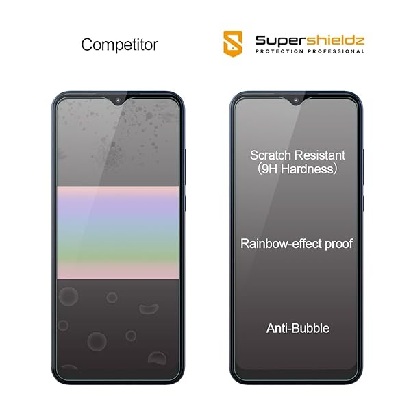 Supershieldz Supershieldz 2 Pack Tempered Glass Screen Protector for Motorola Moto G Play 2021 Anti Scratch Bubble Free - View 2 of 5