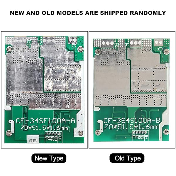SALUTUYA SALUTUYA 4S 100A 12V Battery Protection Board for LiFePO4 Lithium Iron Phosphate Batteries with Balance Function - View 5 of 10
