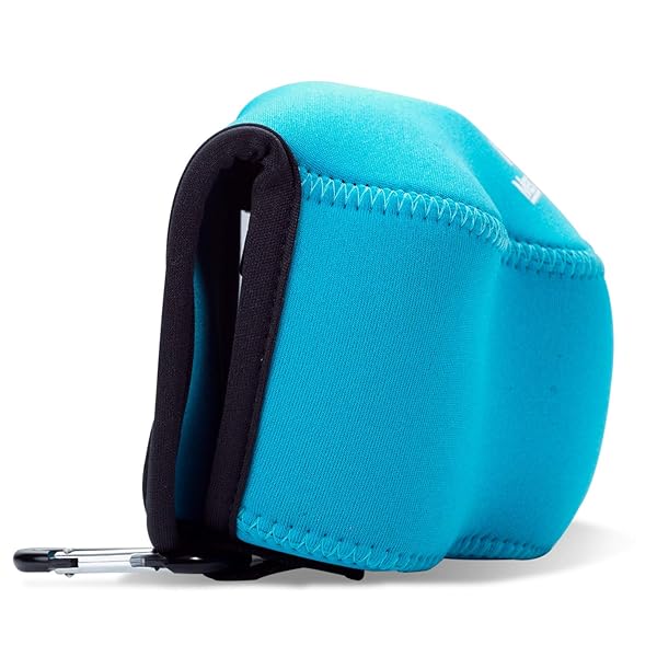 MegaGear MegaGear MG1937 Ultra Light Neoprene Camera Case for Olympus OM-D E-M10 Mark IV Blue - View 3 of 5
