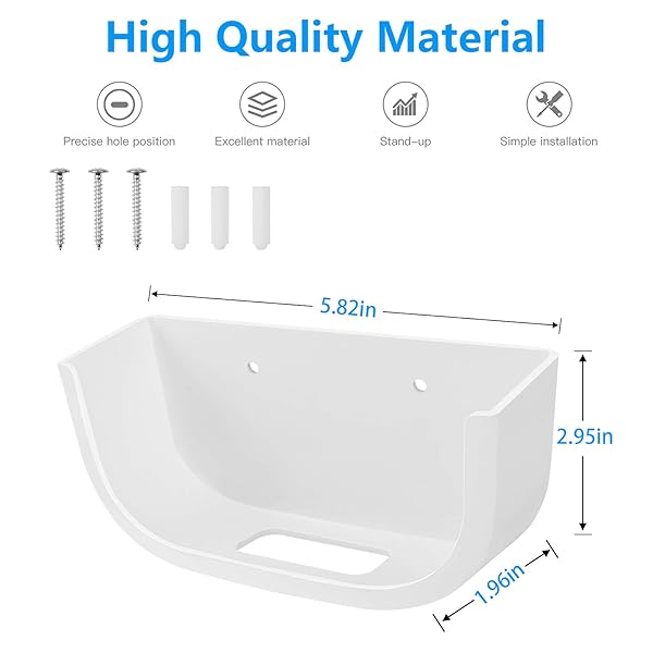 HOLACA Screwless Wall Mount for eero Pro 6 Easy Install No Tools Required Strong Adhesive Holder by HOLACA 1 Pack - View 7 of 7