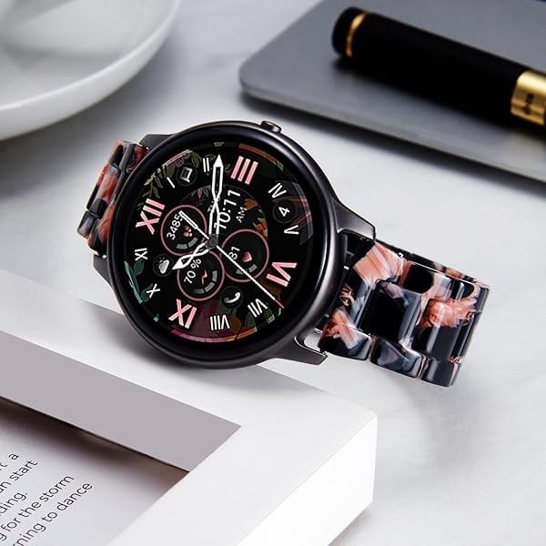 BINLUN BINLUN Resin Watch Straps for Women Replacement Band 18mm 20mm 22mm 14 Colors Quick Release Wrist Strap for Men Smart Watch Bracelets - View 2 of 7