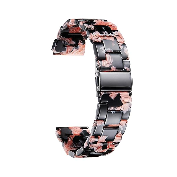 BINLUN BINLUN Resin Watch Straps for Women Replacement Band 18mm 20mm 22mm 14 Colors Quick Release Wrist Strap for Men Smart Watch Bracelets