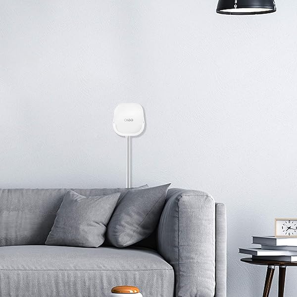 HOLACA HOLACA Screwless Wall Mount for eero 6 Router Easy Installation No Tools Required Strong Adhesive Holder 1 Pack - View 3 of 7