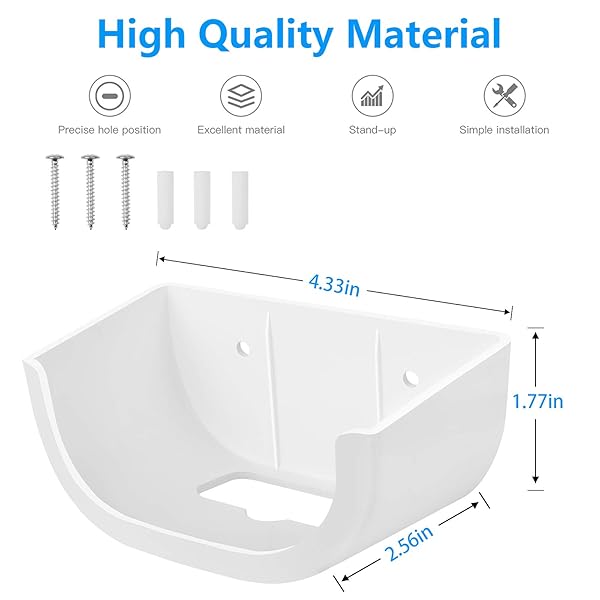 HOLACA HOLACA Screwless Wall Mount for eero 6 Router Easy Installation No Tools Required Strong Adhesive Holder 1 Pack - View 7 of 7