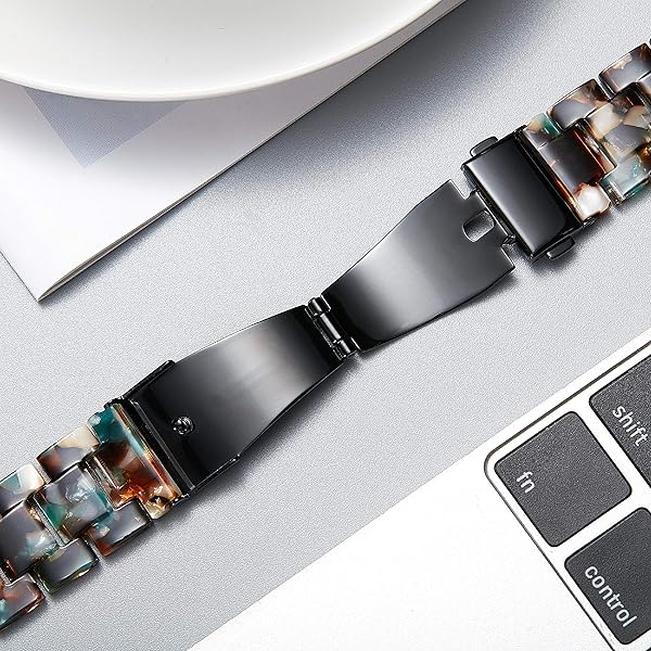 BINLUN BINLUN Resin Watch Straps for Women Replacement Band 18mm 20mm 22mm Quick Release Wrist Strap for Men Smart Watch Bracelets 14 Colors - View 4 of 7