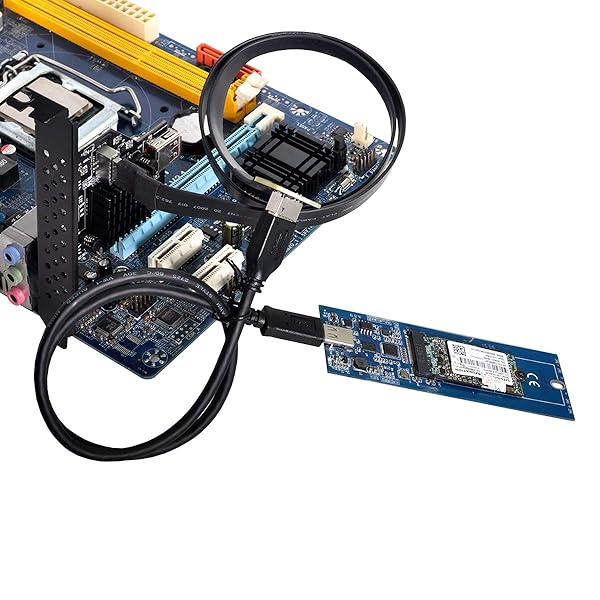cablecc Cablecc USB 3.1 Front Panel IDC Header Male to Female Type E Motherboard Extension Data Cable 50cm - View 6 of 6