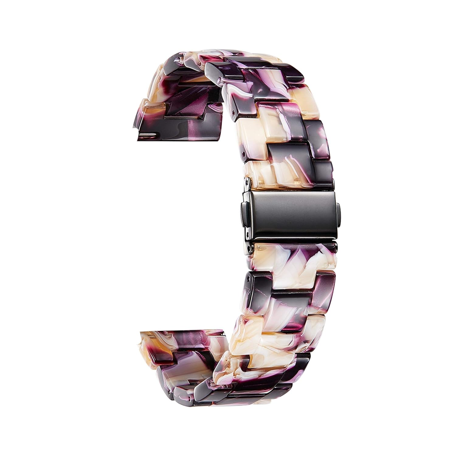 BINLUN Resin Watch Bands Replacement Straps for Men and Women in 14 Colors Lightweight Quick Release 18mm Smartwatch Band - View 7 of 9