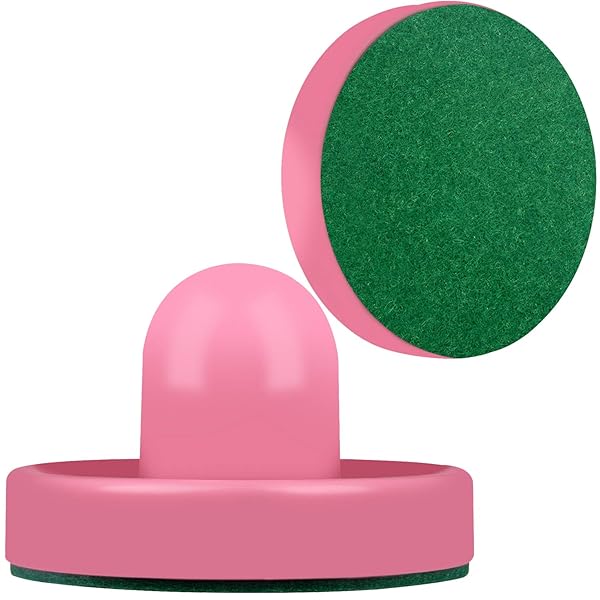 ONE250 Air Hockey Pushers and Pink Pucks Replacement Set 4 Strikers 4 Pucks for Game Tables Accessories - View 5 of 7