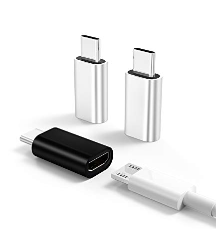 zoyuzan Zoyuzan 3-Pack USB C to Micro USB Adapters for Galaxy S7/S8/S9/S10 - Fast USB Type C to Micro USB Converter - View 2 of 9