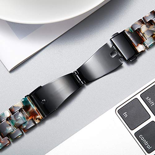 BINLUN BINLUN Resin Watch Straps for Women Replacement Band 18mm 20mm 22mm 14 Colors Quick Release Wrist Strap for Men Smart Watch Bracelets - View 4 of 7