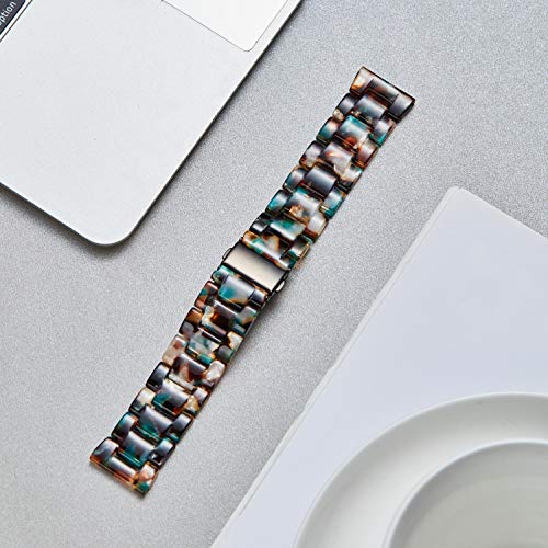 BINLUN BINLUN Resin Watch Straps for Women Replacement Band 18mm 20mm 22mm 14 Colors Quick Release Wrist Strap for Men Smart Watch Bracelets - View 7 of 7