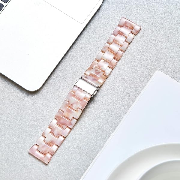 BINLUN BINLUN Resin Watch Bands Replacement Straps for Men Women Quick Release Lightweight Fashion Casual 14 Colors 18 20 22mm - View 7 of 7