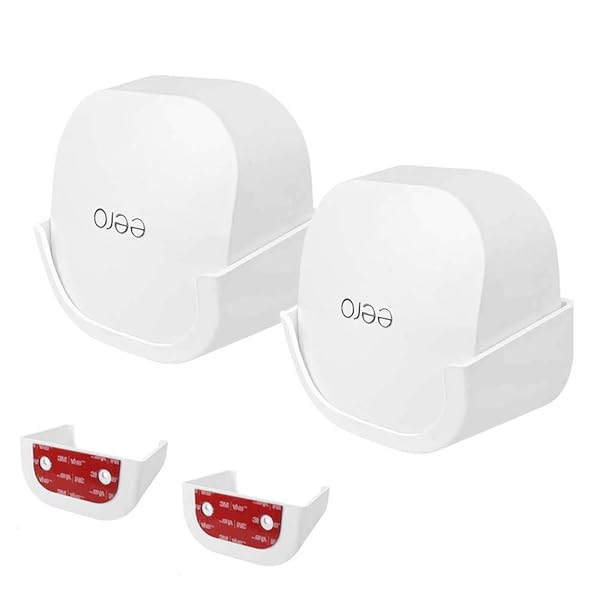 Screwless Wall Mount for eero 6 Router Easy Install No Tools Required Strong Adhesive Holder by HOLACA 2 Pack