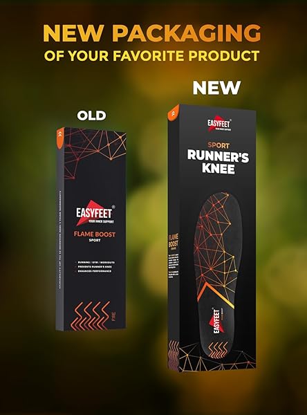 EASYFEET Running Athletic Shoe Insoles for Men and Women - Shock Absorption Comfort Inserts for Sports Walking Hiking Tennis Basketball - View 7 of 7