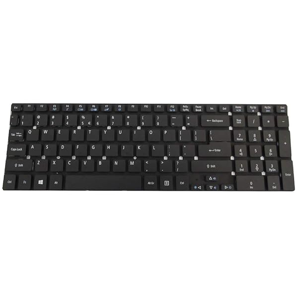 Abakoo Abakoo New Keyboard for Acer Aspire 5755 5755G 5830 5830G V3-551G Gateway NV57H NV75S NV77H NV55S Series Replacement - View 2 of 3