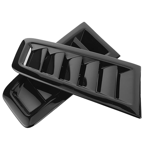 Aramox Aramox Bonnet Vents for Focus RS MK2 2Pcs Universal Gloss Black Air Vents for Car Engine Hood Exterior Parts - View 10 of 10