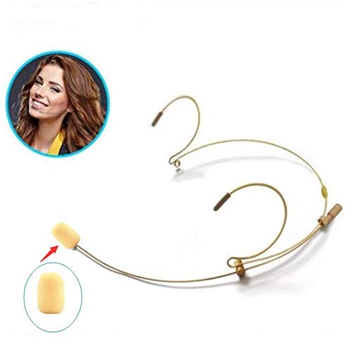 LINHUIPAD 10-Pack Foam Covers for Headset Microphones - Compatible with 5mm Ear-Hook Models - View 4 of 9