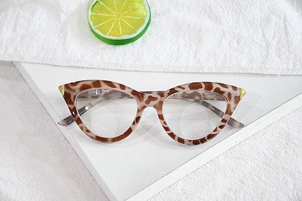 Eyekepper Eyekepper Small Cat-eye Reading Glasses for Women Tortoise +2.50 Stylish Ladies Readers - View 8 of 8