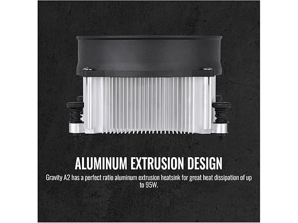 Thermaltake Thermaltake 95W Gravity A2 CPU Cooler: 92mm PWM Fan for AMD AM5/AM4 - High Performance Cooling Solution - View 5 of 6