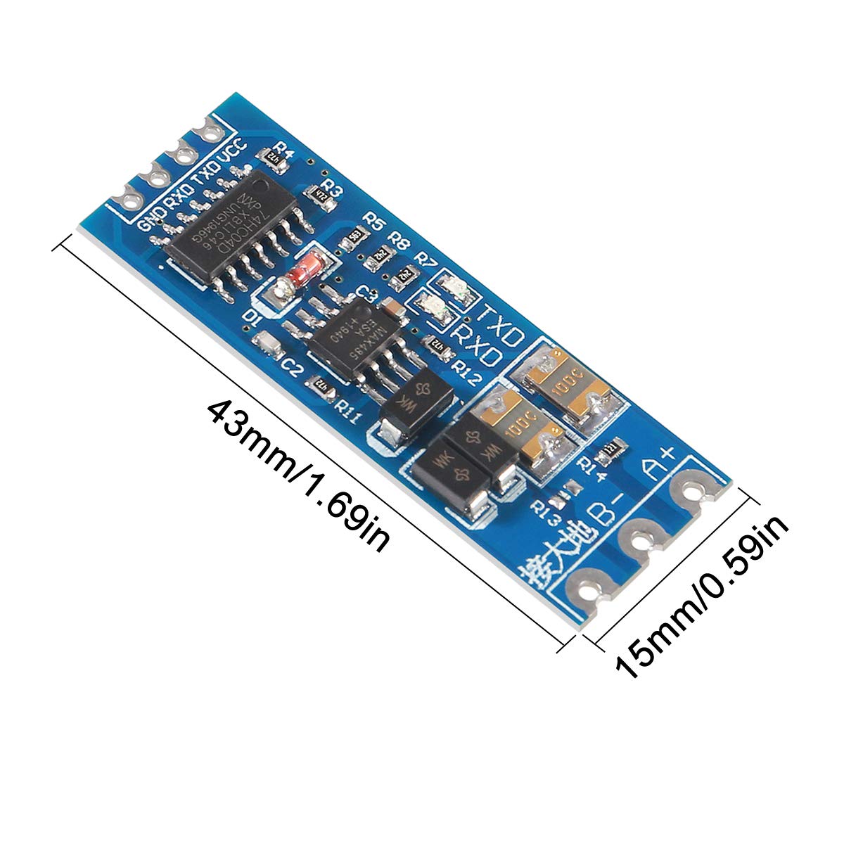 ACEIRMC ACEIRMC 10pcs TTL to RS485 Converter Automatic Flow Control Serial UART Level Hardware - View 6 of 6