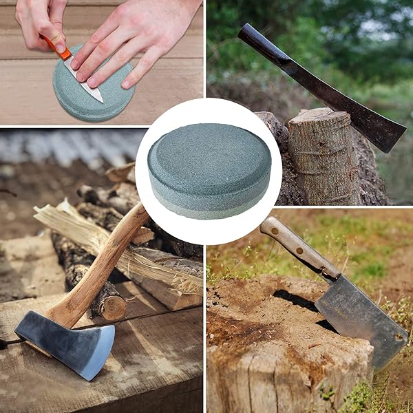 SourceTon Set of 2 Dual Grit Multi-Purpose Sharpener and Rectangular Cut Axe File SourceTon Waterstone Sharpener and Sharpening File - View 6 of 10