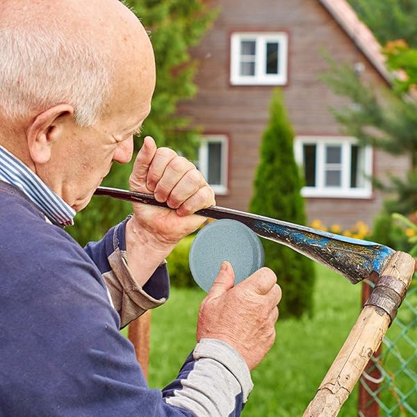 SourceTon Set of 2 Dual Grit Multi-Purpose Sharpener and Rectangular Cut Axe File SourceTon Waterstone Sharpener and Sharpening File - View 10 of 10